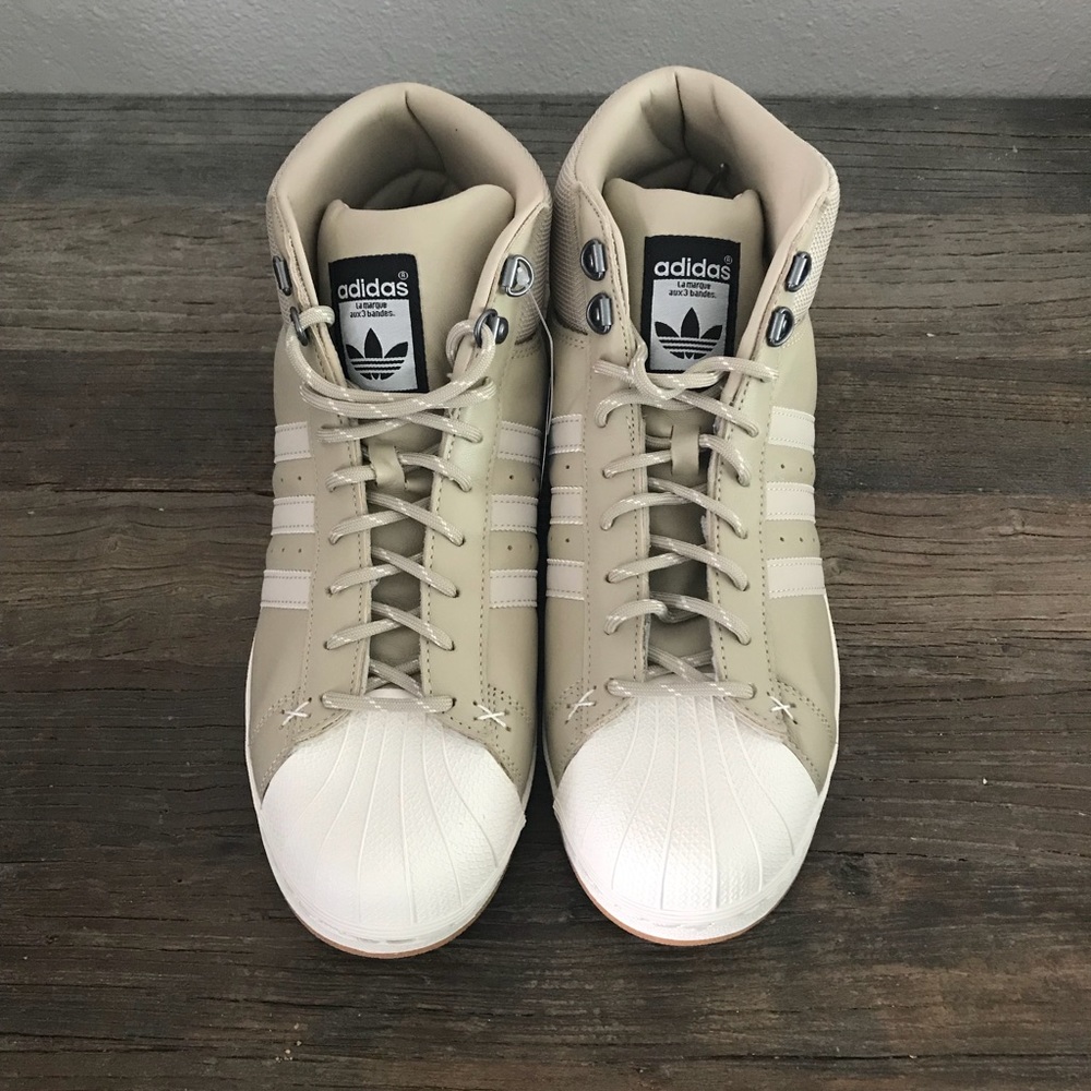 Adidas Ortholite La Marque Aux 3 Bandes Hightop - Picture 2 of 8
